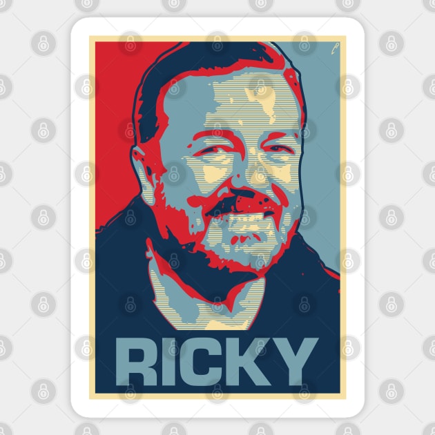 Ricky Sticker by DAFTFISH